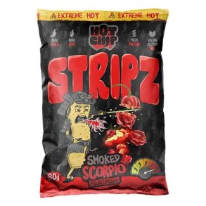 Chili Stips Smoked Scorpio Hot (Hot Chip) - 80gr.
