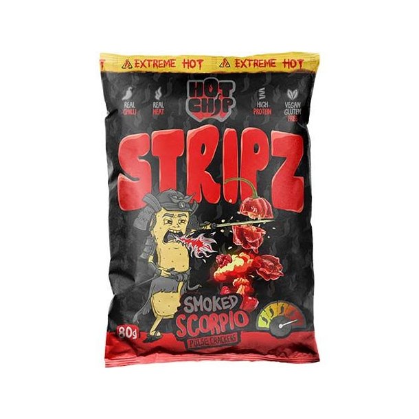 Chili Stips Smoked Scorpio Hot (Hot Chip) - 80gr.