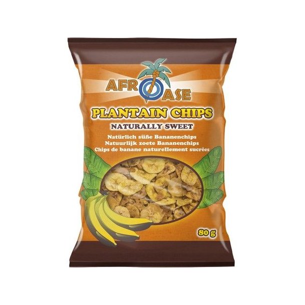 Banana Chips (Afroase) - 80gr.