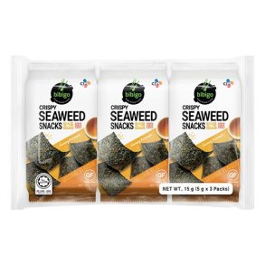 Crispy Seaweed 3-pack Org. (Bibigo) - 3 x 5gr.