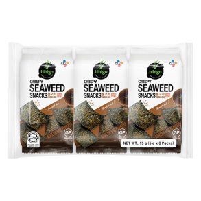 Crispy Seaweed BBQ 3-pack (Bibigo) - 3 x 5gr.