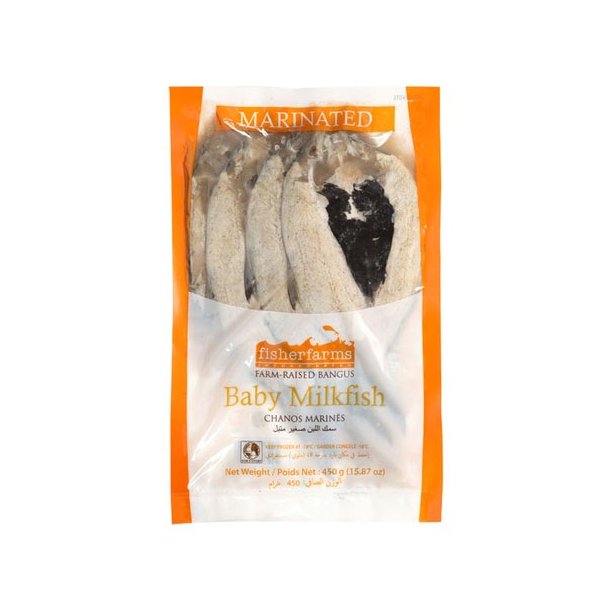 Deboned Marinated Milkfish (Bangus) (Fisher Farms) - 450-500gr.