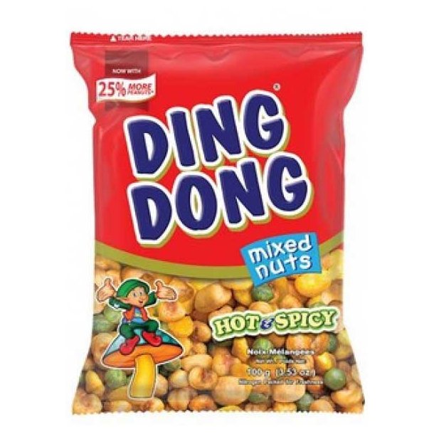 Ding Dong - Hot &amp; Spicy (JBC) - 100gr.