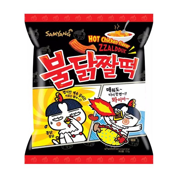 Zzaldduk Hot Chicken Ramen SNACK (SamYang) - 120gr.