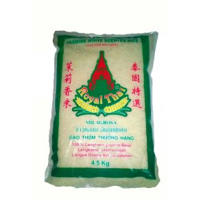 Jasmin Langcorn Rice (Royal Thai) - 4,5 kg.