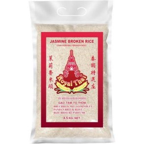 Jasmin Langcorn Broken Rice (Royal Thai) - 4,5 kg.