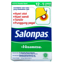 Varmeplastre (Salonpas) - 10 plastre