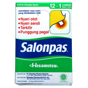 Varmeplastre (Salonpas) - 10 plastre