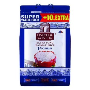 Basmati Rice (India Gate) - 5,5kg.