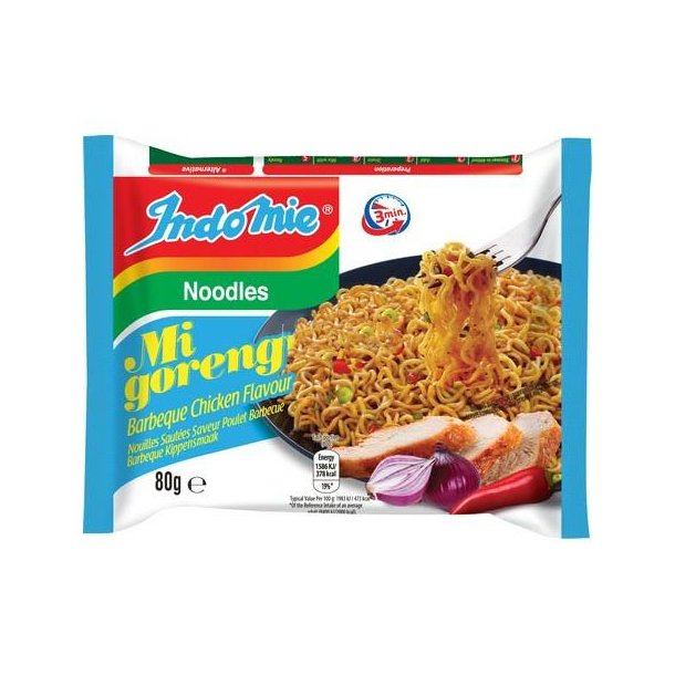 Indomie - Mi Goreng BBQ 1 ks. 40x80gr.