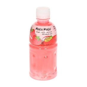 Mogo Mogu Strawberry w/Nata de Coco - (Sapp) - 320ml.
