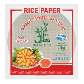 Rice Paper ( Deep-Fried) 22cm (Bnh Trng M Tho) - 400gr.