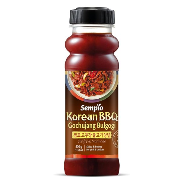 Korean BBQ Gochujang Bulgogi for pork &amp; Chicken (Sempio) - 500gr.