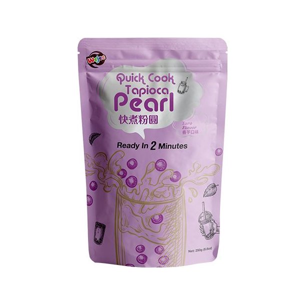 Quick Cook Tapioka Pearls - Taro (Wejee) 250gr.