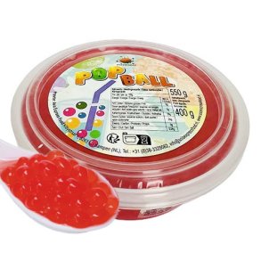 Popball Boba Perler Jordb�r-smag (PINSHAN) - 550g