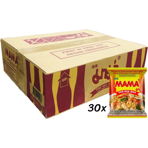 1 ks. Pad Kee Mao Flavour (MAMA) - 30 x 60gr.