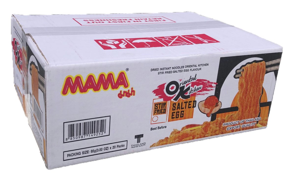 Stir Fried Salted Egg (MAMA) - 20 x 85gr.