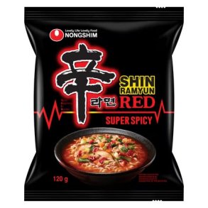 Shin Ramyun Red Super Spicy (NongShim) - 120gr.