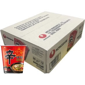 Shin Ramyun - Cup Box (NongShin) - 12 x 68gr.