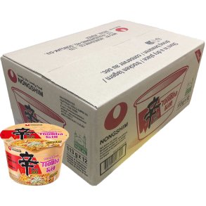 Shin Ramyum Toomba Bowl Box (NongShim) - 12 x 113gr.
