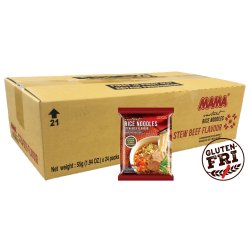 1 ks. Rice Noodles Stew Beef Flavour (MAMA) - 24 x 55gr.