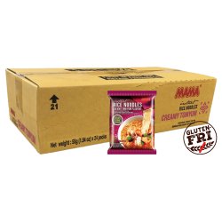 1ks. Rice Noodles Creamy Tom Yum Flavour (MAMA) - 24 x 55gr.