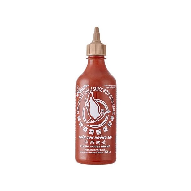 Chili Sauce &amp; Extra Garlic 51% (Flying Goose) 455ml