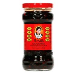 Black Beans in Chili Oil (Laoganma) - 280gr.