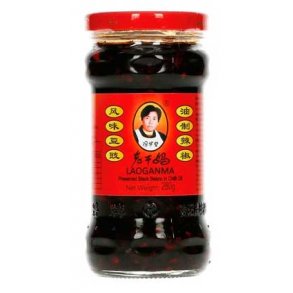 Black Beans in Chili Oil (Laoganma) - 280gr.