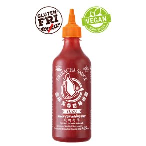 Sriracha Sauce Hot 61% Yuzu (Flying Goose) - 455ml.