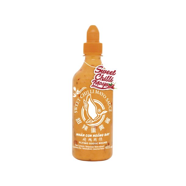 Sriracha Mayo Sauce 14,9% (Flying Goose) - 455ml.