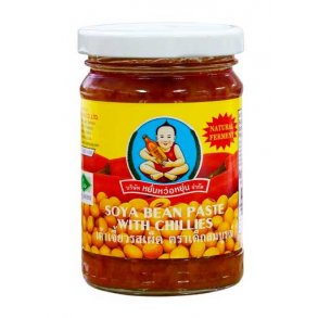 Soya Bean Paste w. Chili (Dek Som Boon) - 245gr.