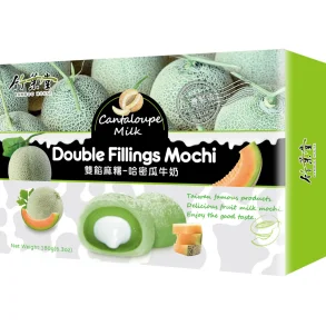 Double Filling Mochi - Cantaloupe Milk (Bamboo House) - 180gr.