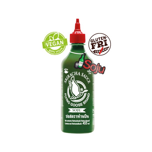 Sriracha Chili Sauce 61% Soju (Flying Goose) - 455ml.