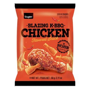 Blazing K-BBQ Chicken Snack (Gugen) - 60gr.