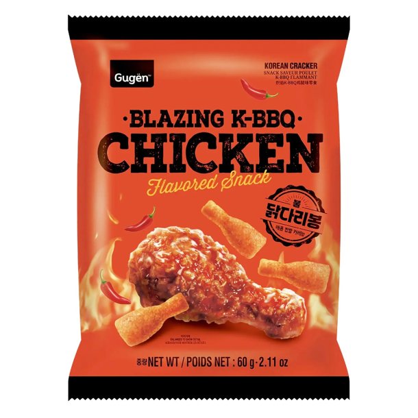Blazing K-BBQ Chicken Snack (Gugen) - 60gr.