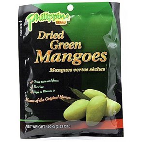 Dried Green Mango Slices (Philippine Brand) - 100gr.