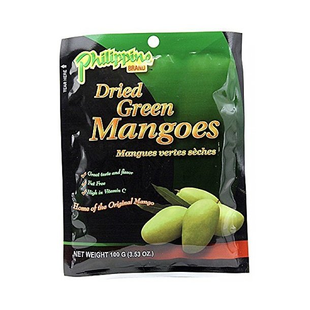 Dried Green Mango Slices (Philippine Brand) - 100gr.