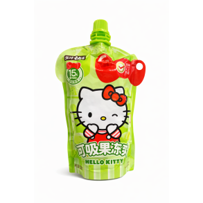 Jelly Pouch Green Grape Flavour (YJPZ) - 125gr.