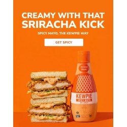 Sriracha Mayo Sauce 25% (Kewpie) - 300ml.