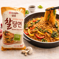 Korean Glass Noodles (Sempio) - 450gr.