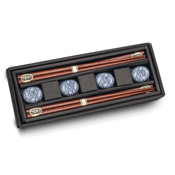 Spisepinde st - Seigaiha (4 pers.)