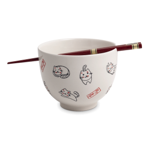 Soba Bowl - Happy Cat