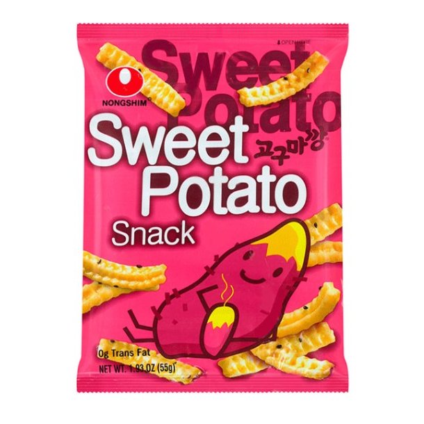 Sweet Potato Snacks (NongShim) - 55 gr.