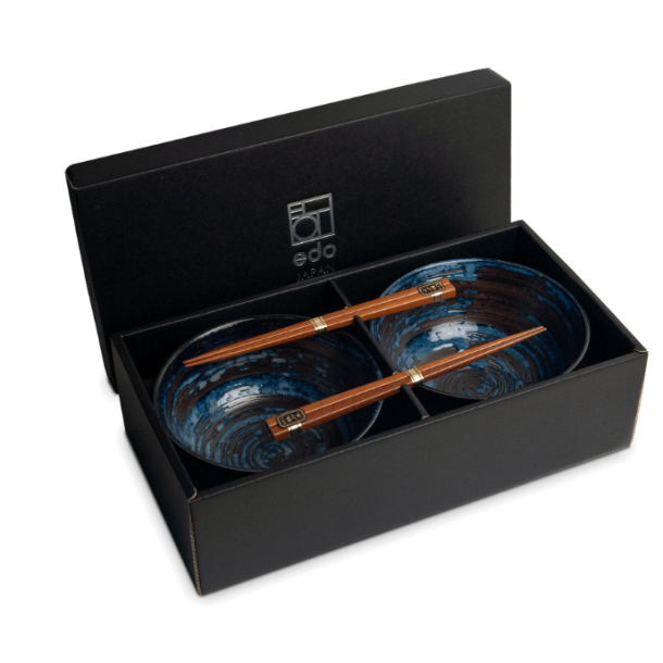 Udon Bowl Set - Uzu, porceln (Edo Japan Design)