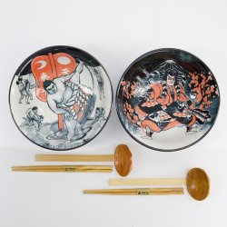 Ramen Bowl set - Asakusa 1 (Tokyo Design Studio)