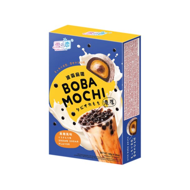 Boba Mochi - Brown sugar (Yuki &amp; Love) - 180gr.