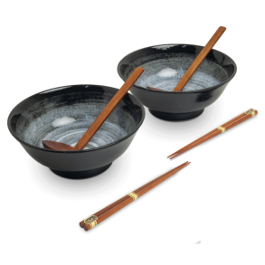 Ramen Bowl set - Kuro (Tokyo Design Studio)