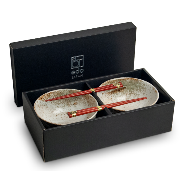 Udon Bowl Set - Hikari, porceln (Edo Japan Design)