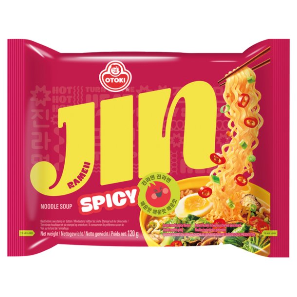 Jin Ramen Spicy (Otoki) - 120gr. 